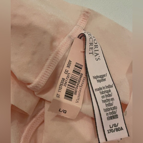 NEW WTH TAGS VICTORIA’S SECRET SIZE L LIGHTWEIGHT AND SUPPER STRETCHY PINK PANTY - Picture 3 of 3